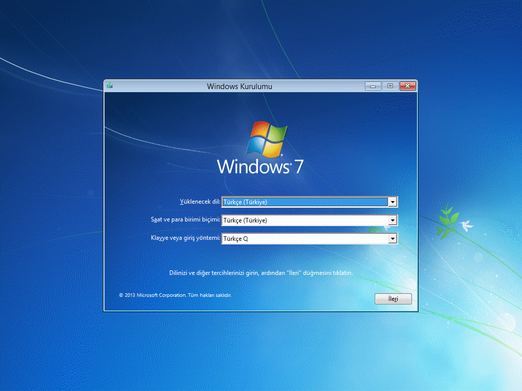 Windows 7 Home Basic Ultimate Yukseltme